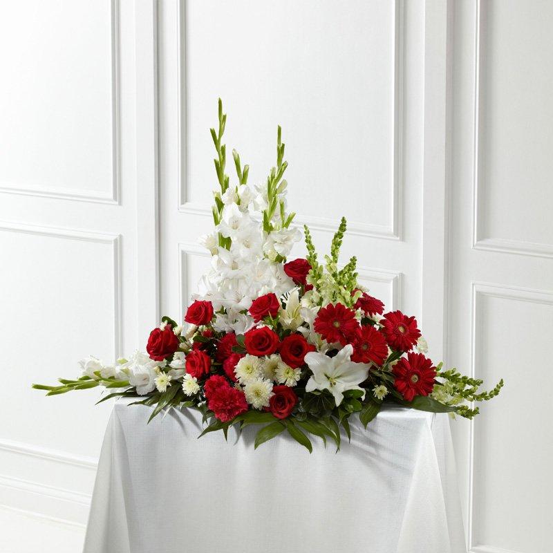 Crimson & White Arrangement