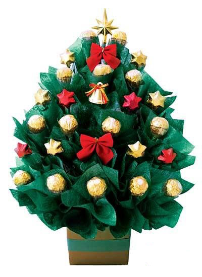 Christmas Tree Chocolate Bouquet